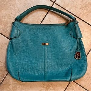 Cole Haan turquoise hobo bag